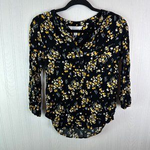 Market &‎ Spruce Floral Blouse Size S petite